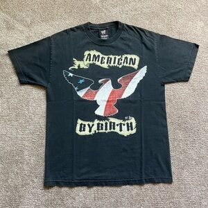 VTG ‘05 WWE Kurt Angle “American, Angry By Choice” Black Tee
